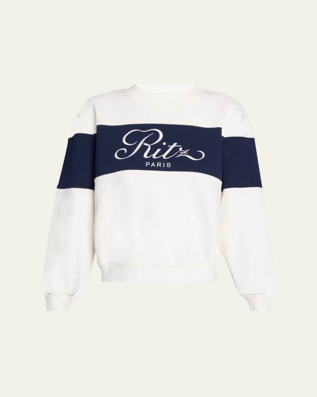 FRAME x Ritz Paris Logo Sport Sweatshirt